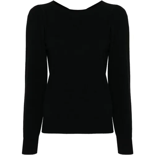 Logo Sweater with Cut Out Details , female, Sizes: XS, S, M - Twinset - Modalova