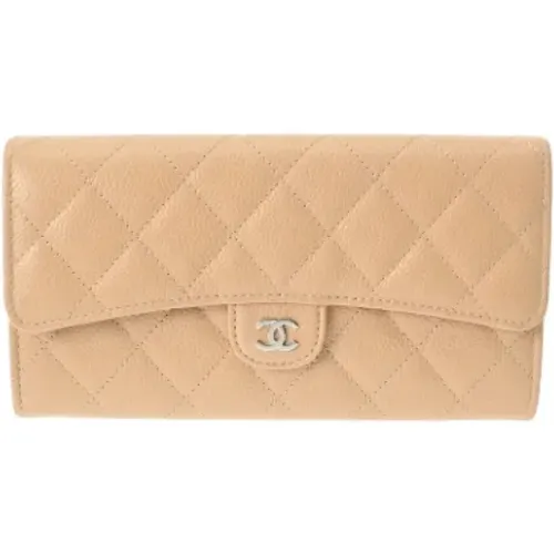 Pre-owned Leather wallets , female, Sizes: ONE SIZE - Chanel Vintage - Modalova