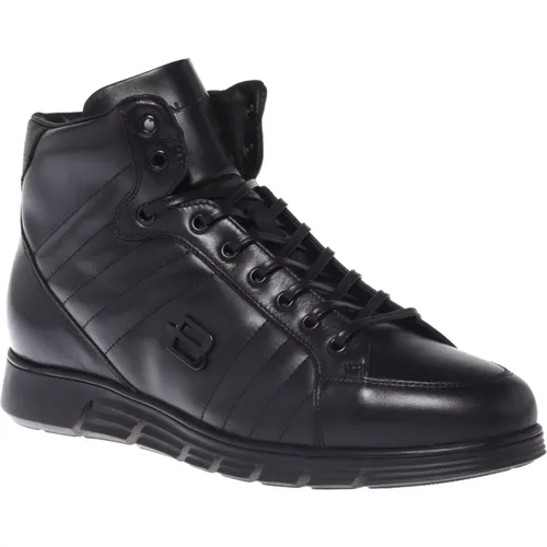 Trainers in leather , male, Sizes: 7 UK, 10 UK, 6 UK, 11 UK - Baldinini - Modalova