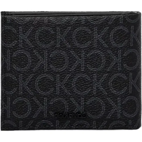 Monogramm Brieftasche mit Münzfach , Herren, Größe: ONE Size - Calvin Klein - Modalova