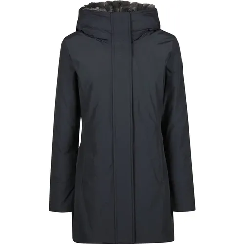 Faux Fur Parka für kaltes Wetter , Damen, Größe: XS - Woolrich - Modalova