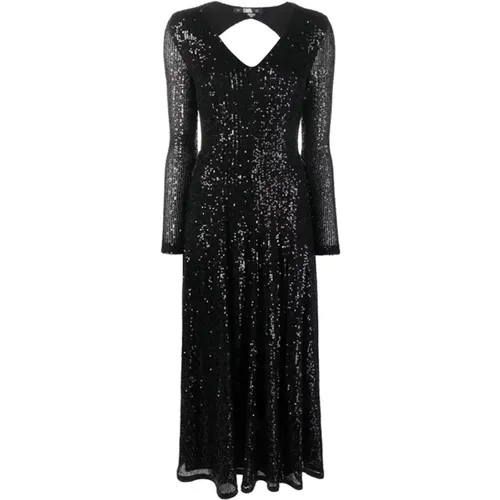 Sequin Maxi Dress , female, Sizes: XS - Karl Lagerfeld - Modalova
