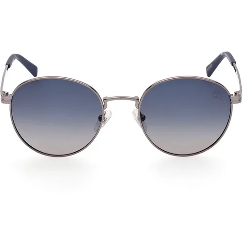Round Polarized Sunglasses Elegant Style , unisex, Sizes: 52 MM - Timberland - Modalova