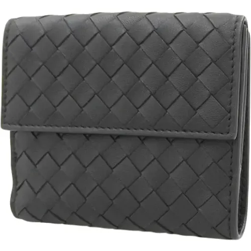 Pre-owned Leather wallets , female, Sizes: ONE SIZE - Bottega Veneta Vintage - Modalova