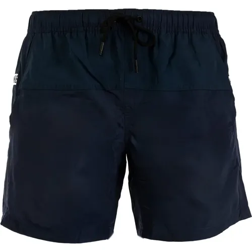 Sommer Badehose Navy Blau , Herren, Größe: XL - Bikkembergs - Modalova