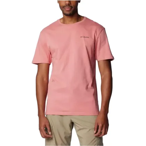 T-Shirts , male, Sizes: L, 2XL, S, XL, M - Columbia - Modalova