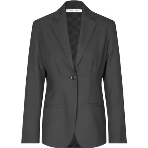 Classic Single-Breasted Blazer with Tailored Fit , female, Sizes: XS, S, M, L - Samsøe Samsøe - Modalova