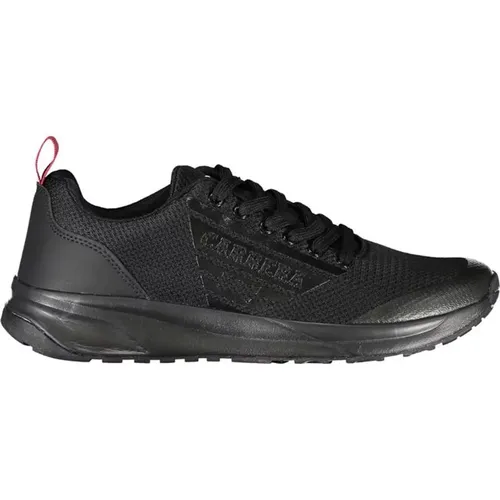 Dynamische schwarze Sneaker mit Eco-Leder-Details , Herren, Größe: 43 EU - Carrera - Modalova