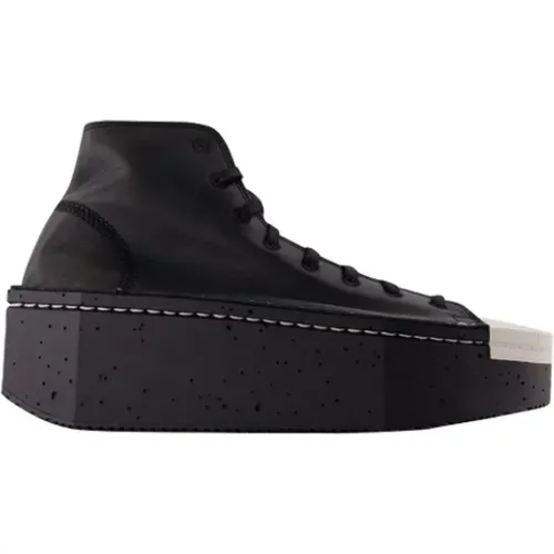 Leather sneakers , female, Sizes: 4 UK - Y-3 - Modalova