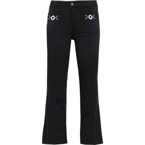 Trousers , female, Sizes: W27, W30, W26 - Liu Jo - Modalova