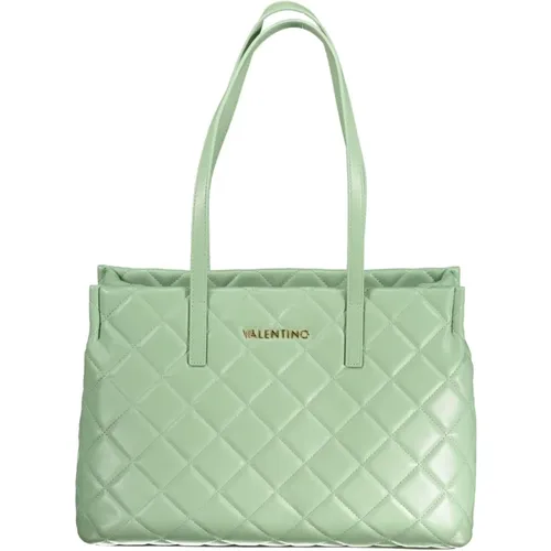 Grüne Schultertasche mit Laptopfach - Valentino by Mario Valentino - Modalova