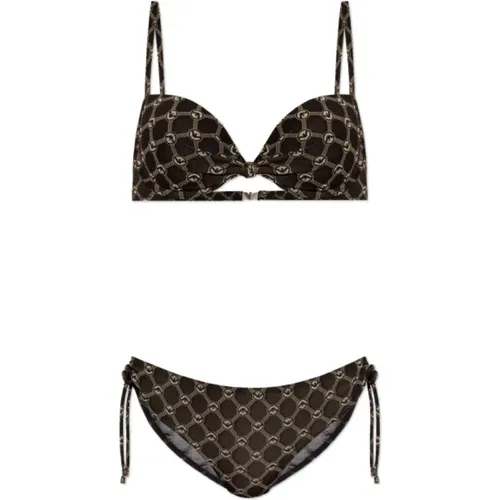 Gepolstertes Logo-Bikini-Set - Schwarz - Emporio Armani - Modalova