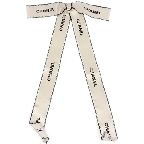 Pre-owned Satin brooches , female, Sizes: ONE SIZE - Chanel Vintage - Modalova