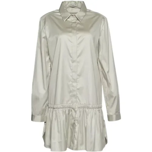 Pre-owned Cotton dresses , female, Sizes: L - Prada Vintage - Modalova