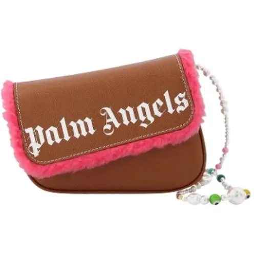 Leather handbags , unisex, Sizes: ONE SIZE - Palm Angels - Modalova