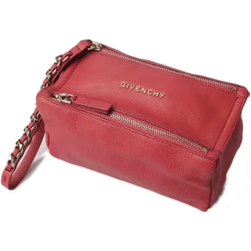 Pre-owned Leather clutches , female, Sizes: ONE SIZE - Givenchy Pre-owned - Modalova