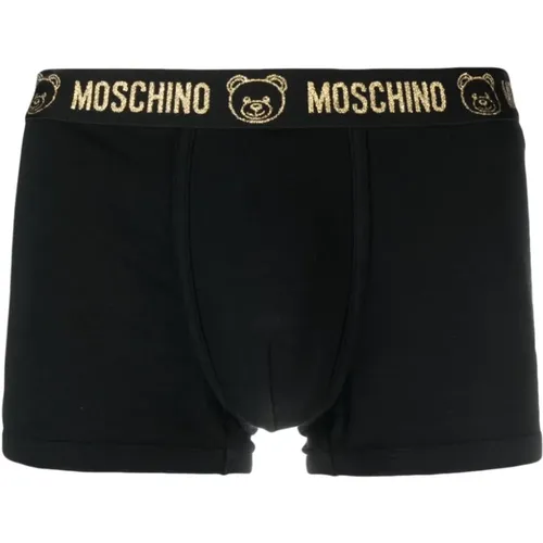 Schwarze Unterwäsche für Männer - Moschino - Modalova