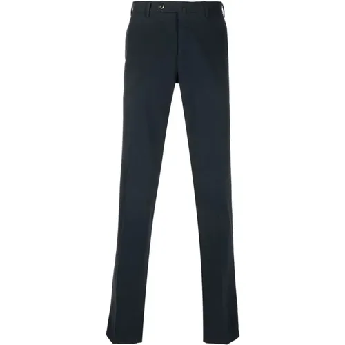 Slim Fit Blended Cotton Trousers , male, Sizes: 2XL, 3XL, L, XL - PT Torino - Modalova