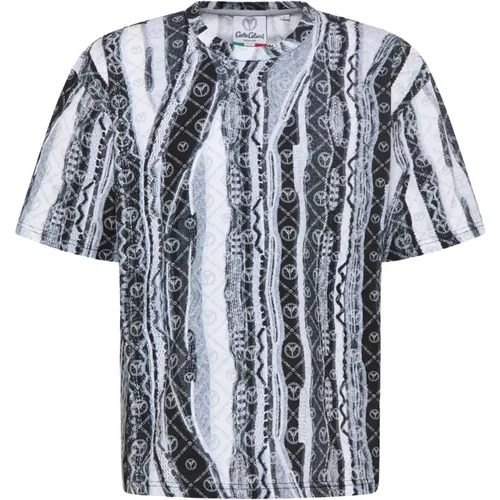 Michel Oversize T-Shirt , Herren, Größe: 4XL - carlo colucci - Modalova
