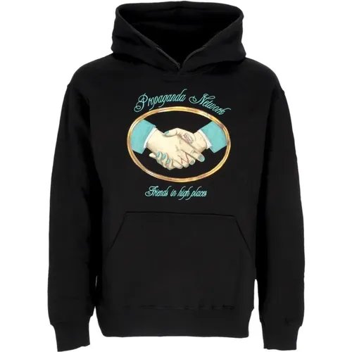 Hoodie with Kangaroo Pocket , male, Sizes: L, S, XL, M, XS - Propaganda - Modalova