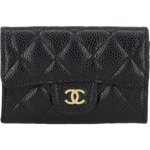 Pre-owned Leather wallets , female, Sizes: ONE SIZE - Chanel Vintage - Modalova