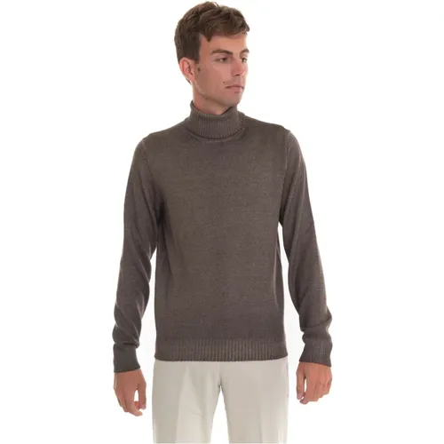 Turtleneck , male, Sizes: S - Gran Sasso - Modalova