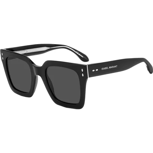 Schwarze/Graue Sonnenbrille,Havana Sonnenbrille mit Braunen Shaded Gläsern,IM 0104/S Sonnenbrille,Grüne Sonnenbrille - Isabel marant - Modalova