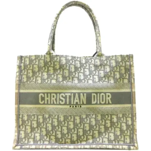 Pre-owned Canvas dior-bags , female, Sizes: ONE SIZE - Dior Vintage - Modalova