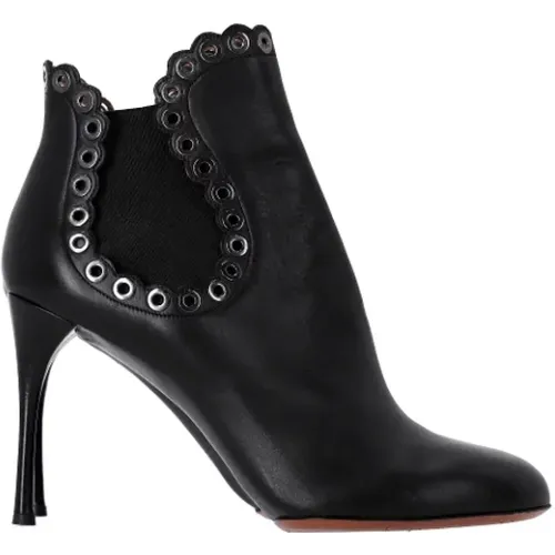 Pre-owned Leather boots , female, Sizes: 8 UK - Alaïa Pre-owned - Modalova