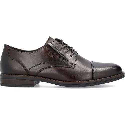 Braune Formelle Business Schuhe , Herren, Größe: 41 EU - Rieker - Modalova