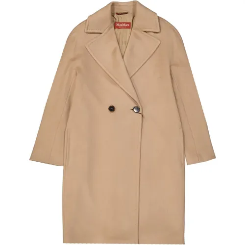 Cashmere Coat for Women , female, Sizes: 3XS - Max Mara Studio - Modalova
