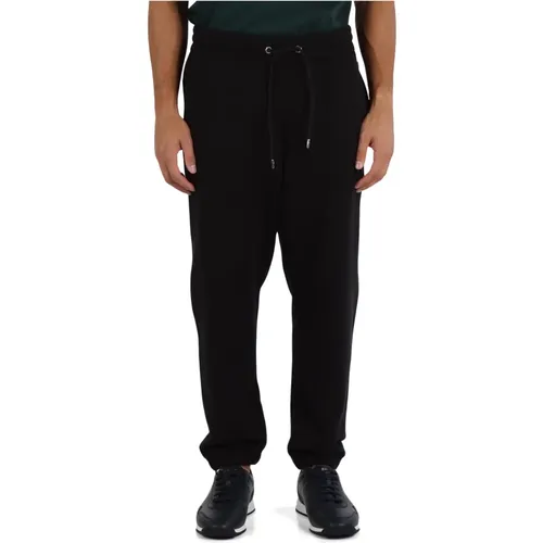 Sportliche Baumwoll-Sweatpants mit Logo-Stickerei , Herren, Größe: M - Boss - Modalova