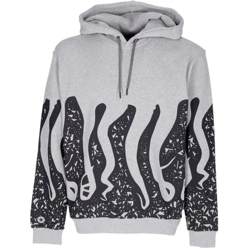 Stempel Hoodie Hellgrau , Herren, Größe: M - Octopus - Modalova