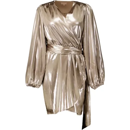 Trina Gold Kleid , Damen, Größe: XS - Josh V - Modalova