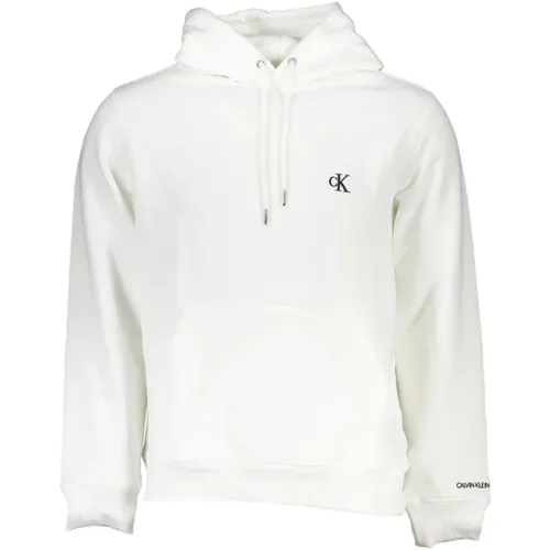 Schickes Kapuzen-Sweatshirt in Weiß - Calvin Klein - Modalova