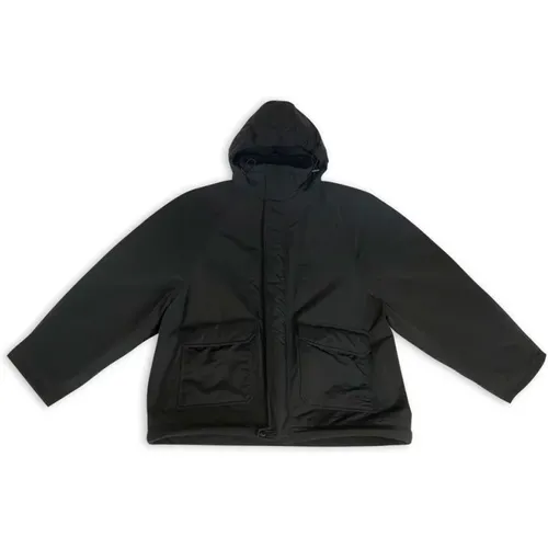 BB Icon Kick Parka , female, Sizes: M, S - Balenciaga - Modalova