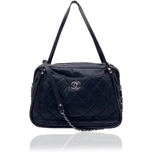 Pre-owned Leather totes , female, Sizes: ONE SIZE - Chanel Vintage - Modalova