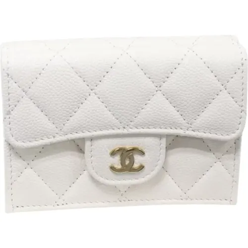 Pre-owned Leather wallets , female, Sizes: ONE SIZE - Chanel Vintage - Modalova