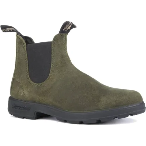 Leather Crepe Boot , male, Sizes: 7 UK, 9 UK, 10 UK, 11 UK, 8 UK - Blundstone - Modalova
