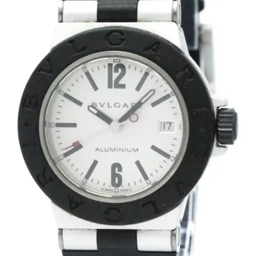 Pre-owned Stainless Steel watches , female, Sizes: ONE SIZE - Bvlgari Vintage - Modalova