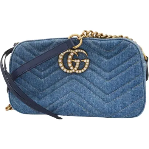 Pre-owned Denim gucci-bags , female, Sizes: ONE SIZE - Gucci Vintage - Modalova