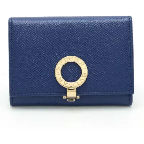 Pre-owned Leather wallets , female, Sizes: ONE SIZE - Bvlgari Vintage - Modalova