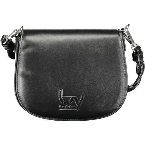 Elegante Schwarze Handtasche mit Kontrastdetails , Damen, Größe: ONE Size - Byblos - Modalova