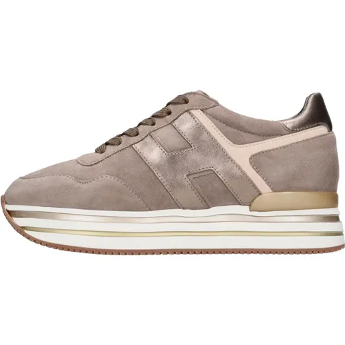 Sneakers Grau , Damen, Größe: 35 1/2 EU - Hogan - Modalova