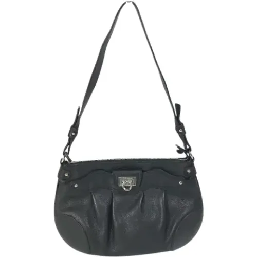 Pre-owned Leather shoulder-bags , female, Sizes: ONE SIZE - Salvatore Ferragamo Pre-owned - Modalova