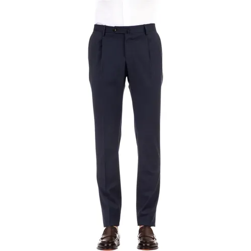 Stretch Wool Trousers , male, Sizes: L - PT Torino - Modalova