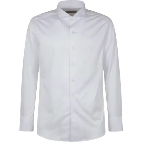 Weiße Sportshirts , Herren, Größe: 3XL - Canali - Modalova