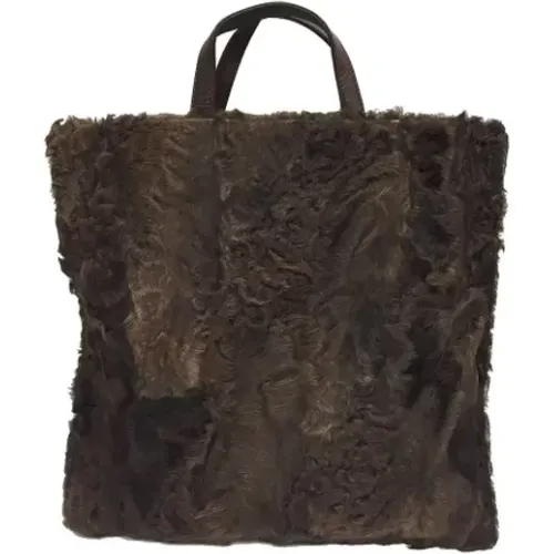 Pre-owned Fur totes , female, Sizes: ONE SIZE - Loewe Pre-owned - Modalova