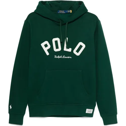 Sweater with Logo Hood , male, Sizes: S - Polo Ralph Lauren - Modalova