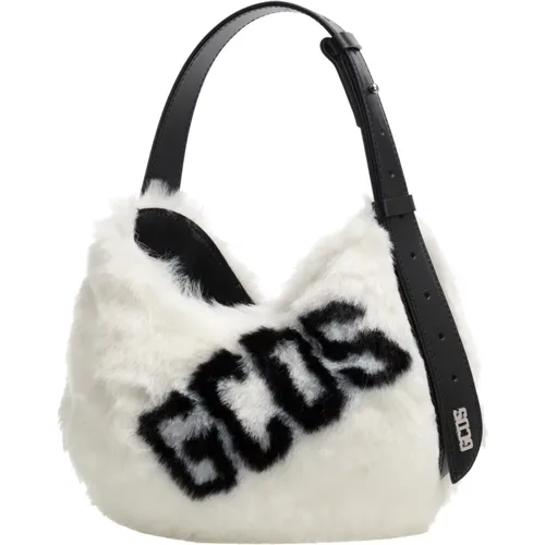 Logo Twist Hobo Bag , female, Sizes: ONE SIZE - Gcds - Modalova